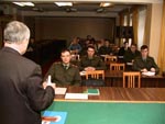 Занятие со слушателями курсов переподготовки проводит проф. Полянский М.С.